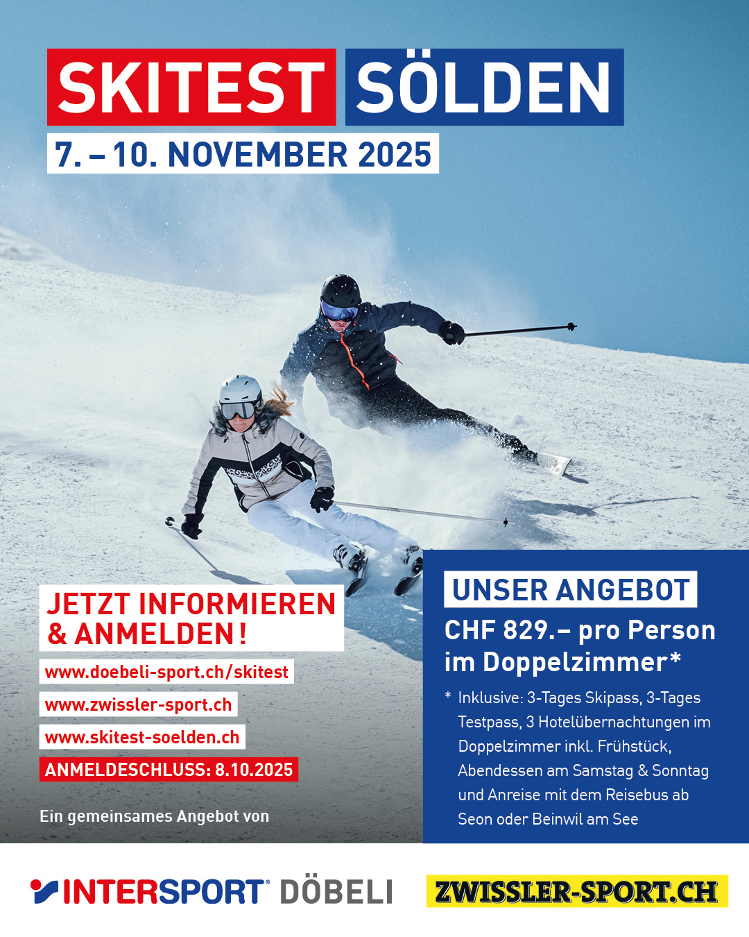 Skitest-Wochenende in Sölden 2025